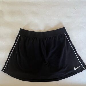 Nike Black Skirt with White Trim